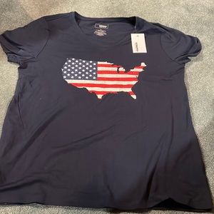 Sonoma V Neck T-shirt, Size L